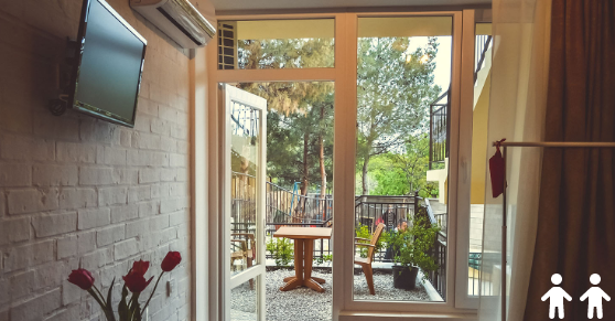 Апартаменты с террасой. Апартаменты MARSO. Кацивели