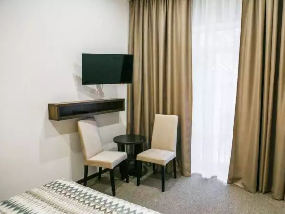 Стандарт 2-х местный с 1 кроватью. Гостиница «Andersen Hotel». Домбай-гостиницы