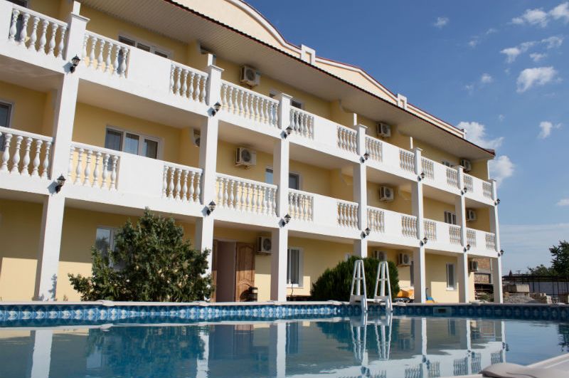 . Гостиница «Миратель». Евпатория