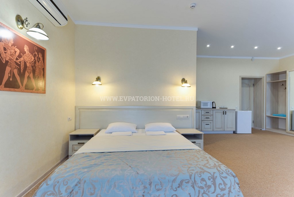 Номер Студия. Бутик-отель "Евпаторион". Заозерное