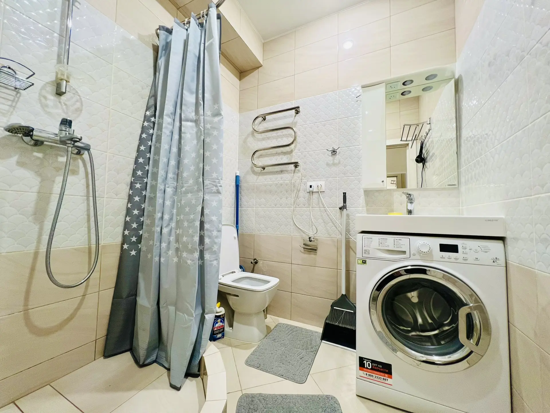 . Квартира в многоквартирном доме Светлая студия у моря с террасой. Дагомыс