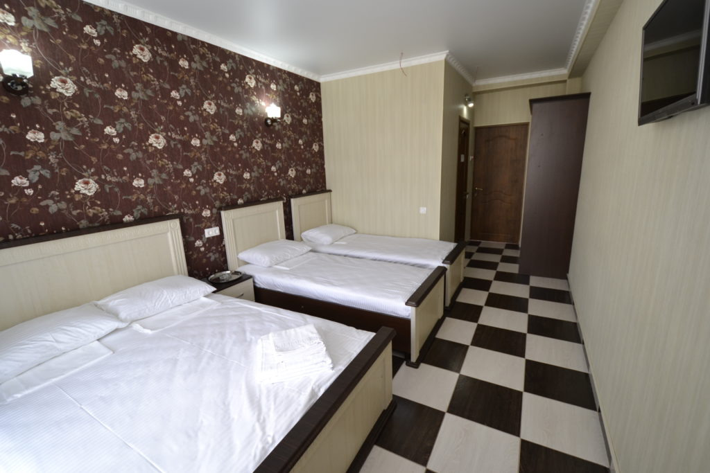 Четырехместный номер с балконом. Гостевой дом «Акрополь» - Витязево. Витязево