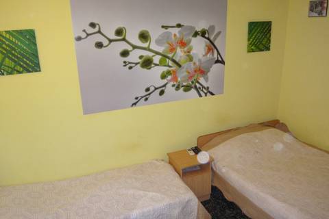 Однокомнатный номер с застекленной верандой. Частный сектор "Лидия". Небуг