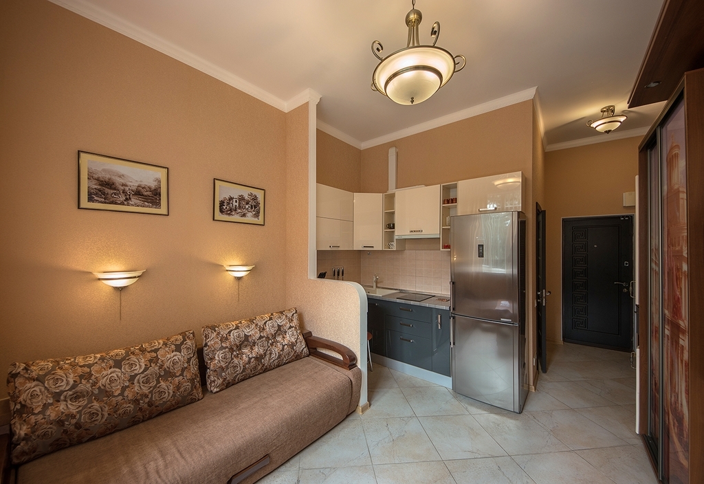 Апартаменты-студио №1. Гостевой дом "Yellow Submarine". Массандра