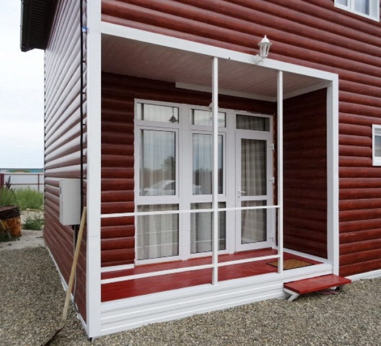 . Дом под ключ Домик для отдыха. Голубицкая