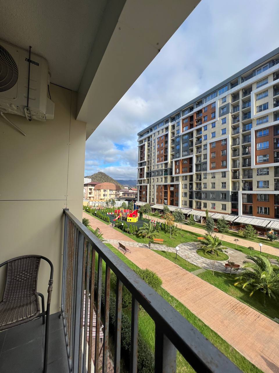 . Квартира на первой береговой  с видом на море и бассейн. Дагомыс