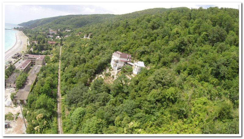 . Отель Дача художников. Гагра