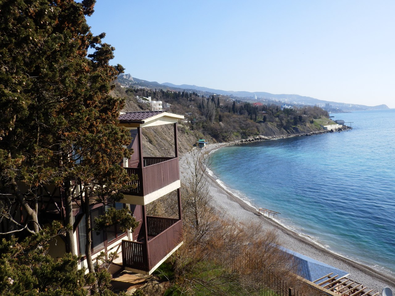 . Гостиничный комплекс Зеленый мыс. Алупка