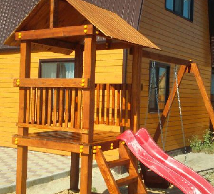 . Дом под ключ Азов кемпинг. Голубицкая