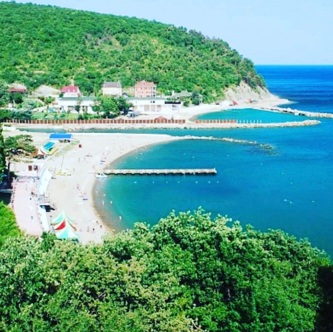 . Частный сектор Часный дом. Голубая бухта