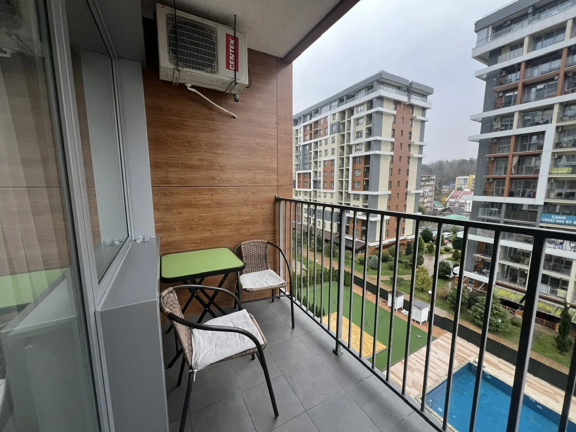 . Комфортная студия с видом на море. Дагомыс