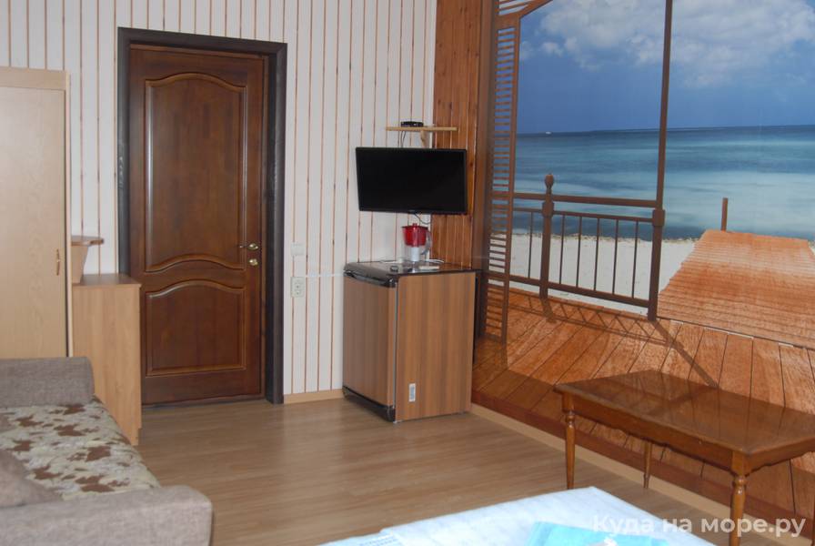 № 22 Стандарт с балконом «Остров». Гостевой дом «Фламинго». Архипо-Осиповка № 22 Стандарт с балконом «Остров». Гостевой дом «Фламинго». Архипо-Осиповка