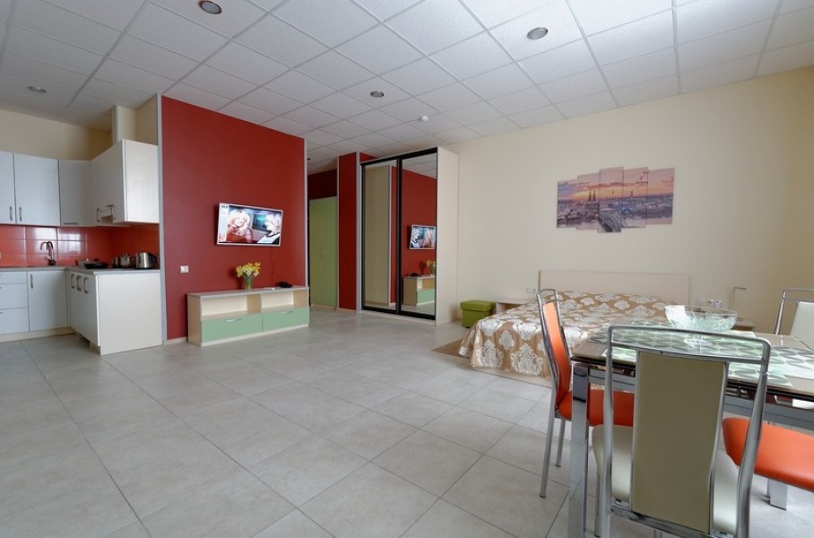 апартаменты студия. Гостиничный комплекс «Марина Молл». Адлер