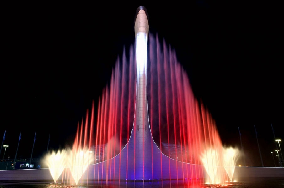 Фото Олимпийского парка в Сочи взято с сайта: олимпийский-парк.рф