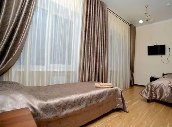 «GOLD STAR» 2-местный Стандарт. Отель «GOLD STAR». Домбай-гостиницы