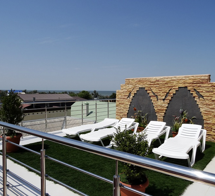 . Гостевой дом Морской воздух. Голубицкая