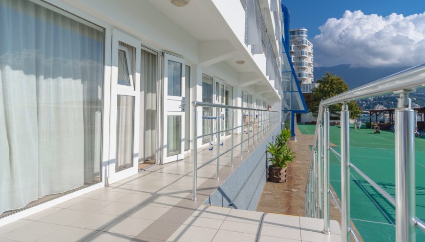 Однокомнатные номера категории Стандарт (I категория). Отель «Левант». Ялта