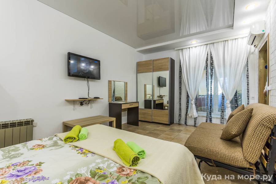 № 15 Люкс с кухней «Как дома». Гостевой дом «Фламинго». Архипо-Осиповка № 15 Люкс с кухней «Как дома». Гостевой дом «Фламинго». Архипо-Осиповка