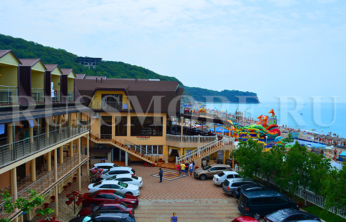 . Гостиница "Жемчужина у моря". Новомихайловский