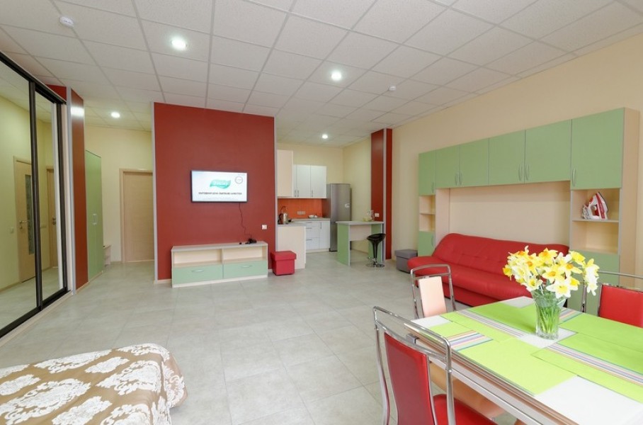 апартаменты студия. Гостиничный комплекс «Марина Молл». Адлер