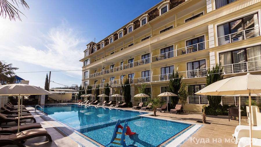 . Отель "GRAND-SHATO" в Ольгинке       . Ольгинка