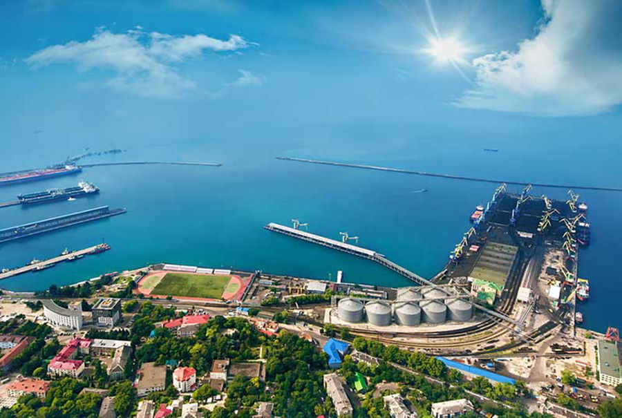 Морской порт Туапсе. Фото взято с сайта: http://www.tmtp.ru/