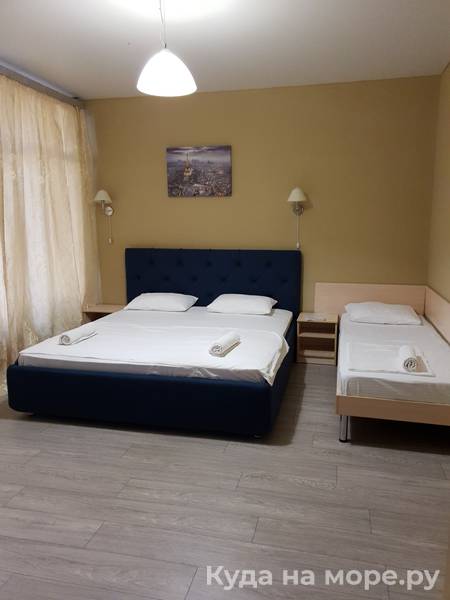 Семейный 2х-комнатный . Гостевой дом "Мека". Гудаута