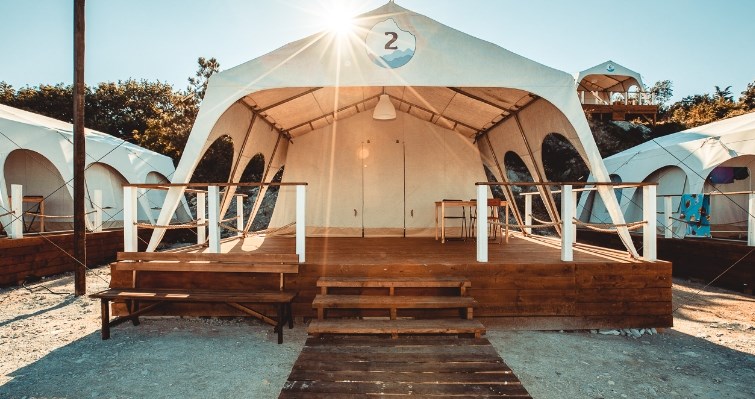 Шатёр-Сафари. Отель Scala. Кабардинка