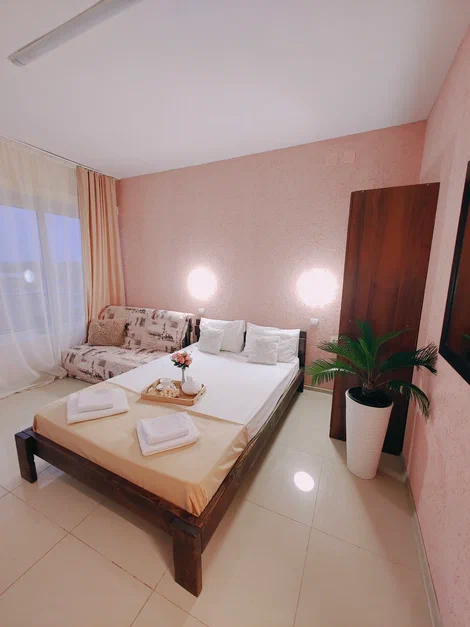 4х местный номер-студия с мини-кухней и видом на море. Парк-отель Благовещенка. Благовещенская