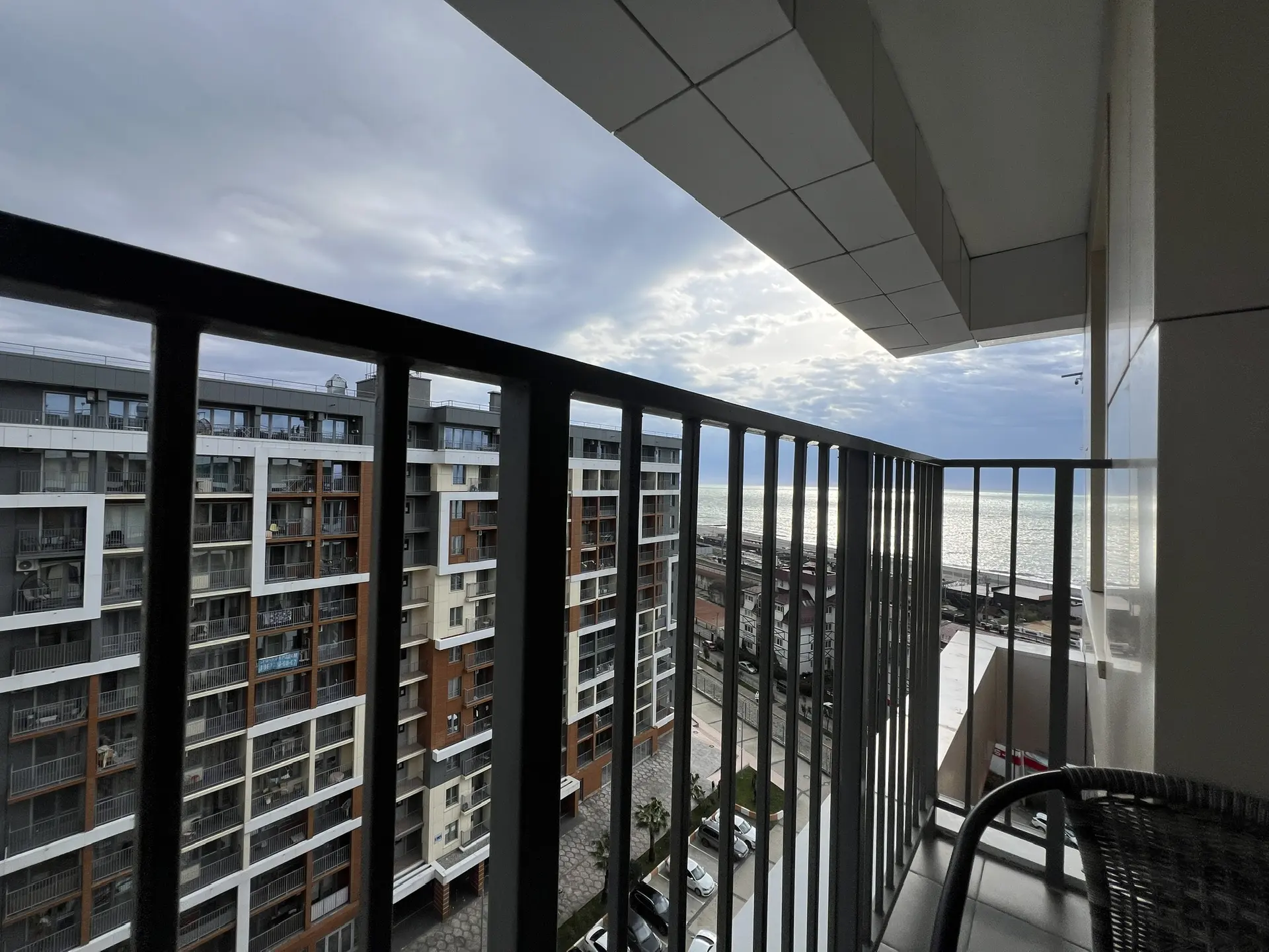 . Квартира в многоквартирном доме Стильный апартамент с красивым видом на море и горы. Дагомыс