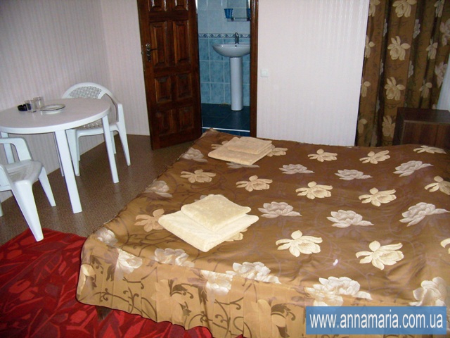 2-х местный номер стандарт. Гостевой дом «Анна-Мария». Малореченское