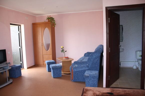 Одноместный однокомнатный. Гостевой дом «Широкая бухта». Щелкино