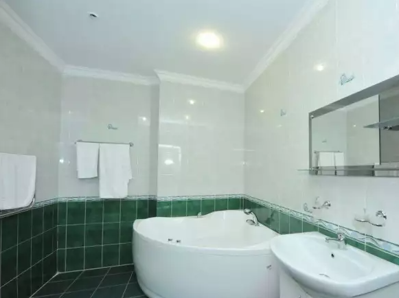 «Люкс» однокомнатный 2-местный (VIP 8-й этаж). Гостиница «Домбай». Домбай-гостиницы