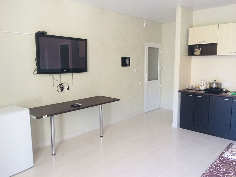 Номер Студио с балконом вид на море. Мини-гостиница "Премьера". Кацивели