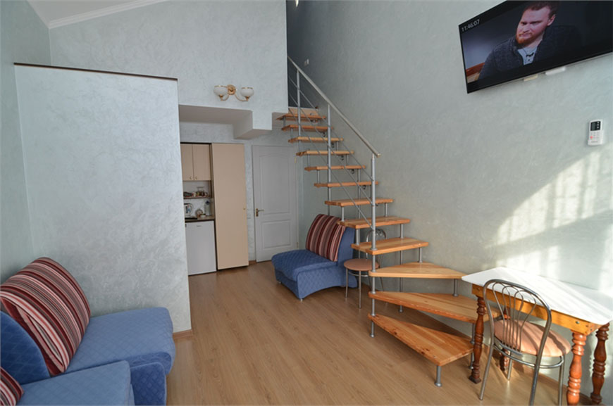 2-комнатный повышенной комфортности. Гостевой дом «Отель Людмила». Алушта