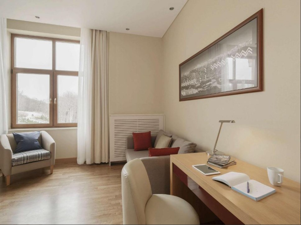 . Курортный отель Novotel Resort Krasnaya Polyana Sochi. Красная Поляна