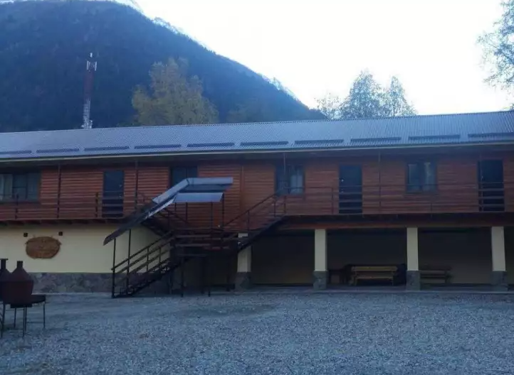 . Отель «Меридиан». Домбай-гостиницы