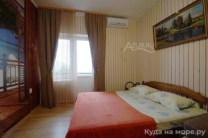 № 22 Стандарт с балконом «Остров». Гостевой дом «Фламинго». Архипо-Осиповка № 22 Стандарт с балконом «Остров». Гостевой дом «Фламинго». Архипо-Осиповка