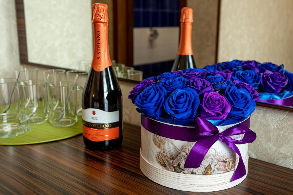 Двухместный номер с 1 кроватью или 2 отдельными кроватями. Отель Атмосфера. Кабардинка