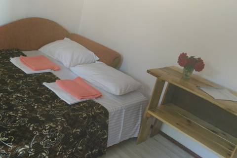 Номер с кухней «Ёлочка». Гостевой дом «СимСим». Заозерное