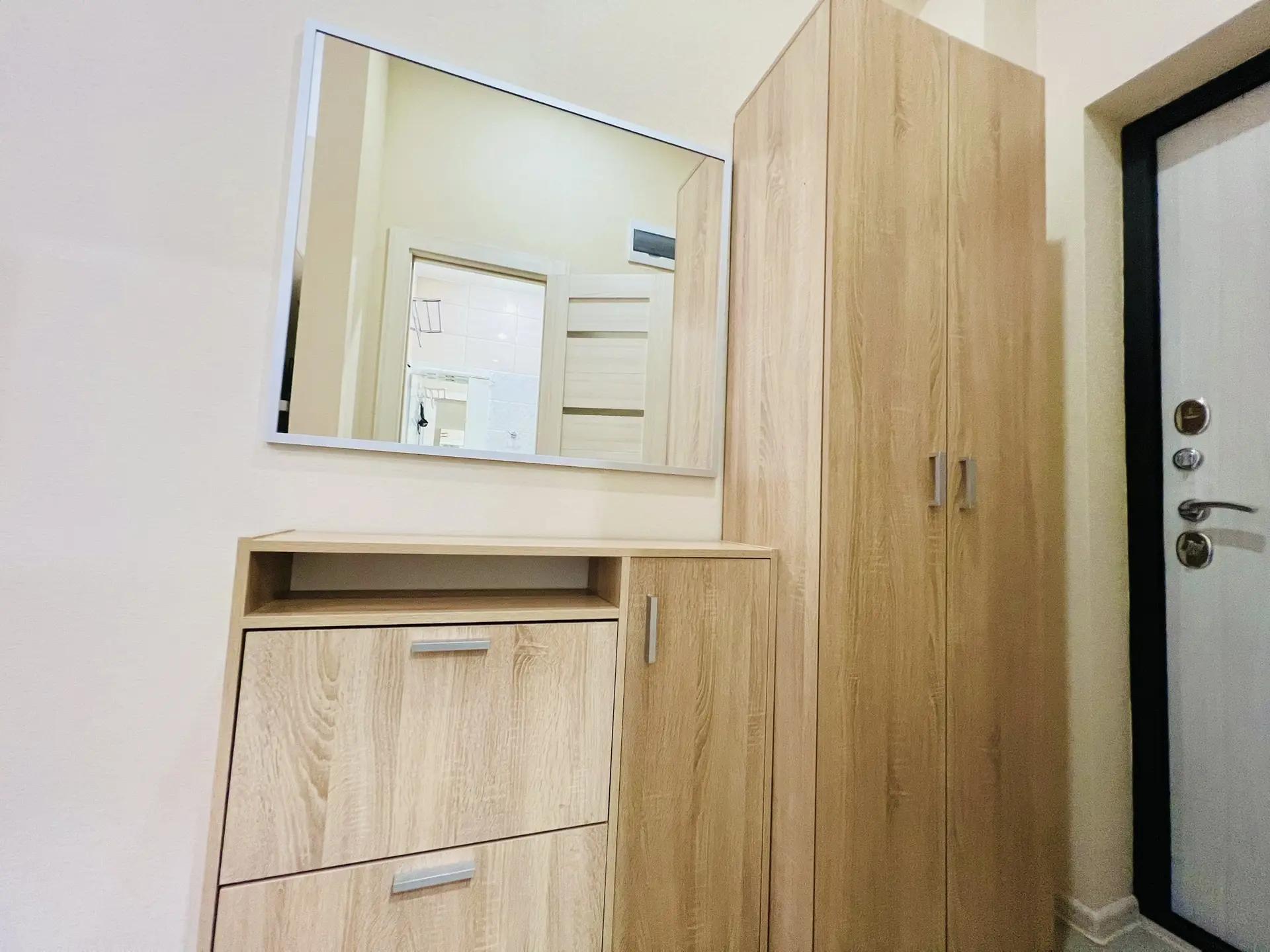 . Квартира в многоквартирном доме Светлая студия у моря с террасой. Дагомыс