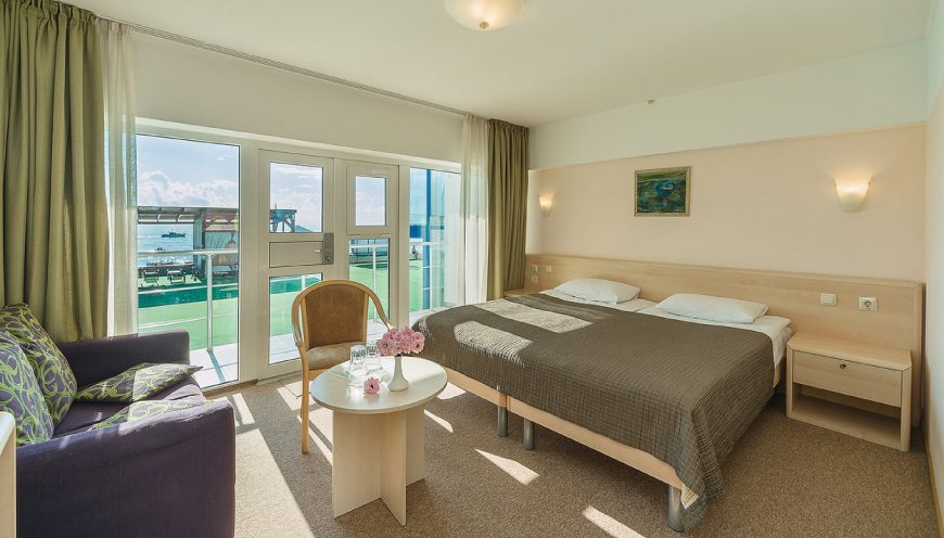 Однокомнатные номера категории Стандарт (I категория). Отель «Левант». Ялта