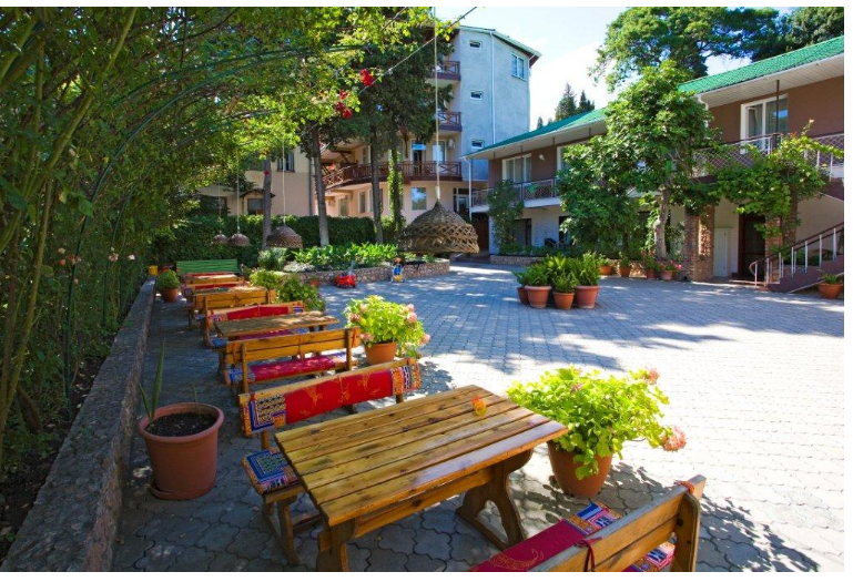 . Гостиница Спарта. Ялта