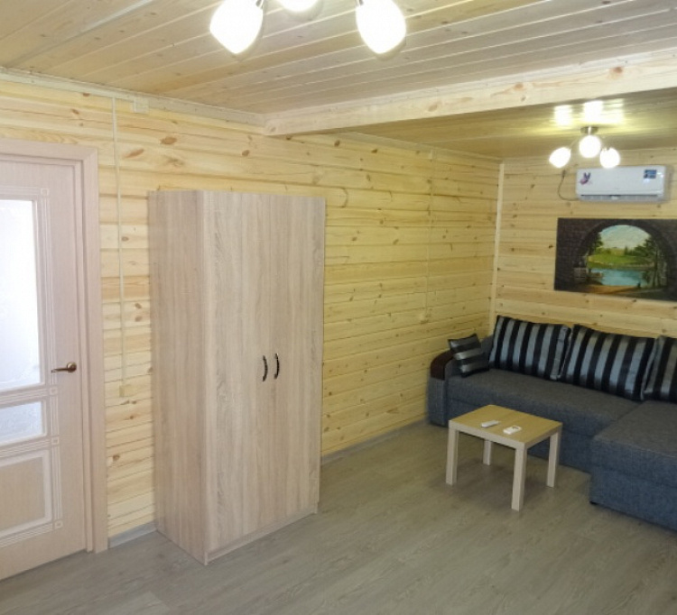 Коттедж под ключ. Дом под ключ Azure vip. Голубицкая