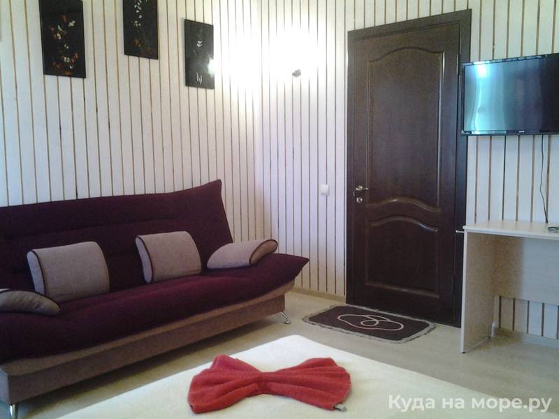 № 26 Люкс однокомнатный с балконом. Гостевой дом «Фламинго». Архипо-Осиповка № 26 Люкс однокомнатный с балконом. Гостевой дом «Фламинго». Архипо-Осиповка