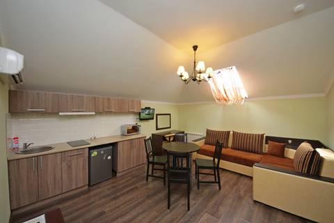 2-х комнатный 4-х местный «Стандарт» с кухней. Гостевой дом Rovados. Витязево