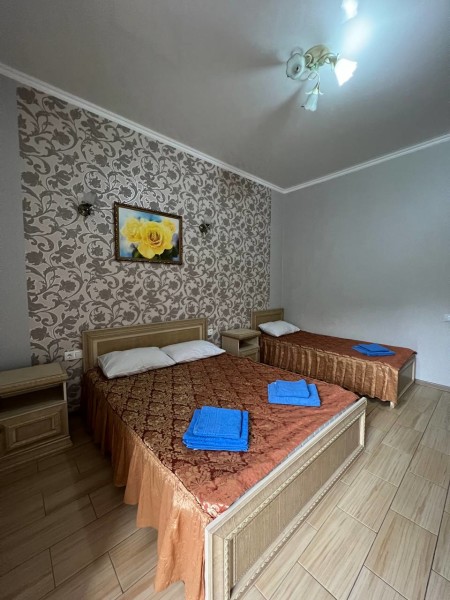 Трехместный улучшенный стандартный номер. Гостевой дом "Виолетта". Лоо