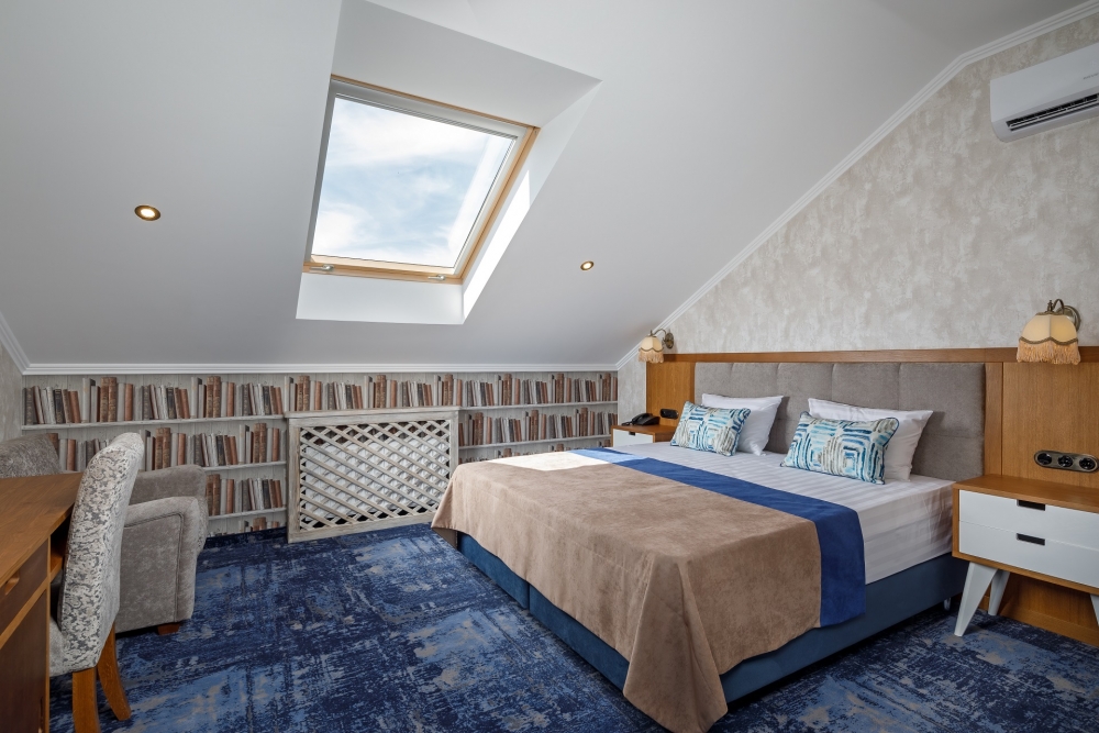 СТАНДАРТ 2-МЕСТНЫЙ БЕЗ БАЛКОНА. Гостиничный комплекс "Дача". Геленджик