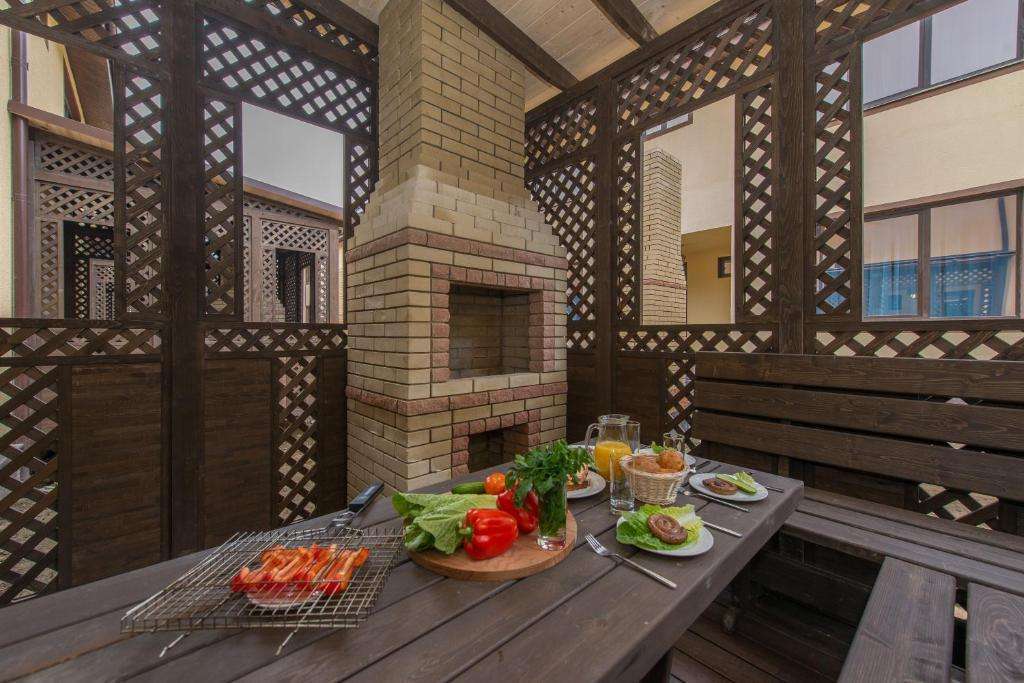 Вилла-шале с террасой для барбекю. Комплекс «Маунтин Виллас». Красная Поляна