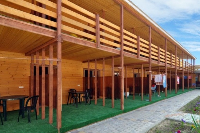 . Гостиница "Санторини" . Нижнее Джемете